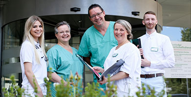 Kommen Sie ins Team!